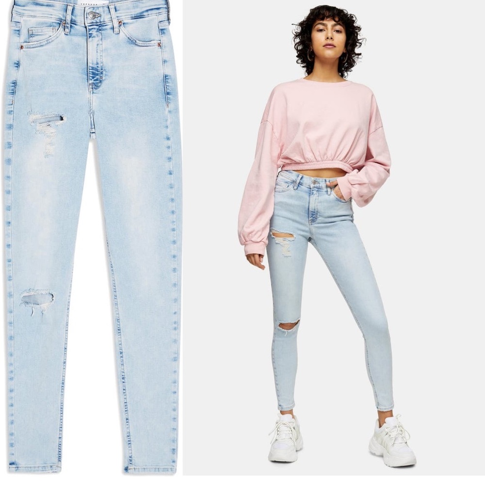 Like New Top Shop Jeans